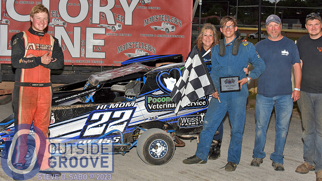 Patrick Weiss: Friends Drive Him to Track and Victory Lane