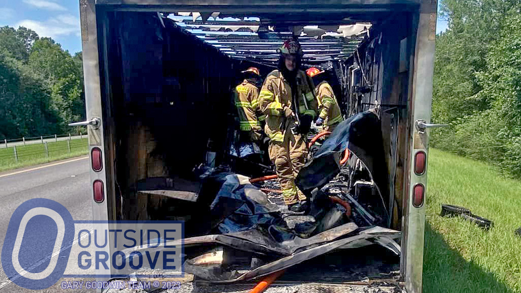 Gary Goodwin Loses Trailer in Fire On the Way to Nashville