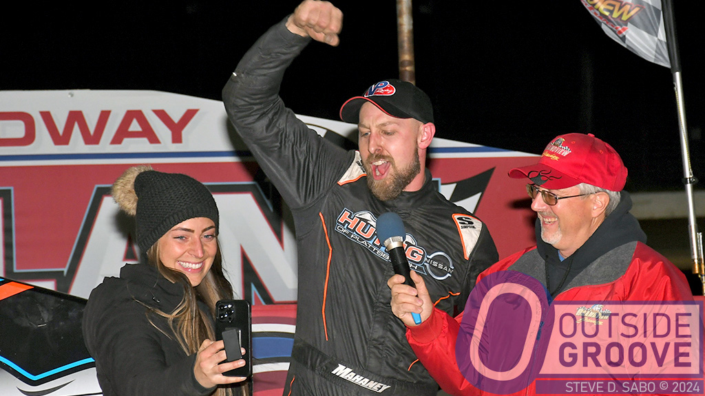 Mike Mahaney Celebrates Big Win with Car Owner via FaceTime