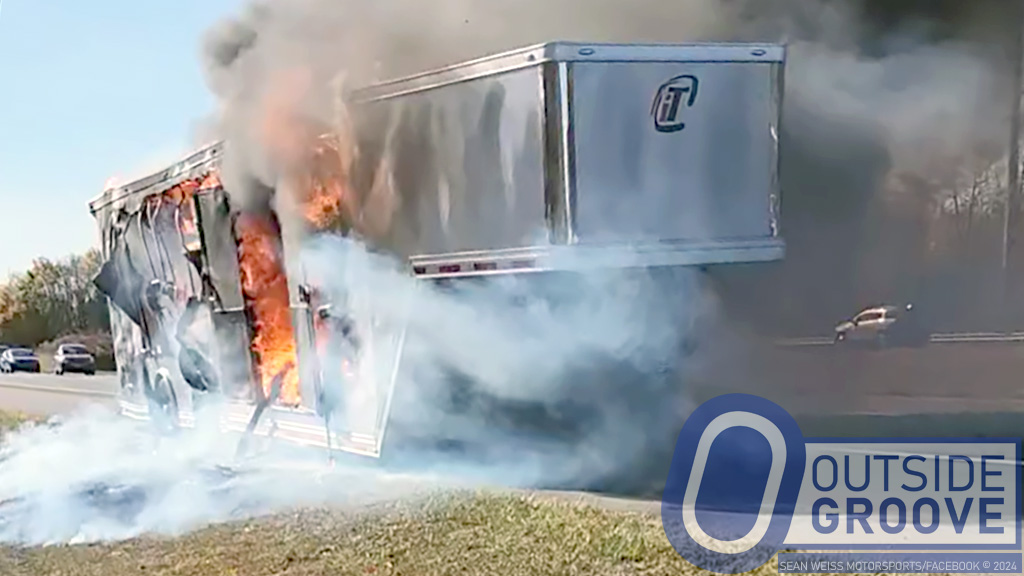 Sean Weiss: Trailer Fire Destroys Everything in It, Including Car