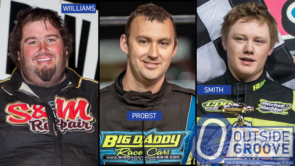 Cory Probst, Mike Smith, Cody Williams: Three-Way Tie