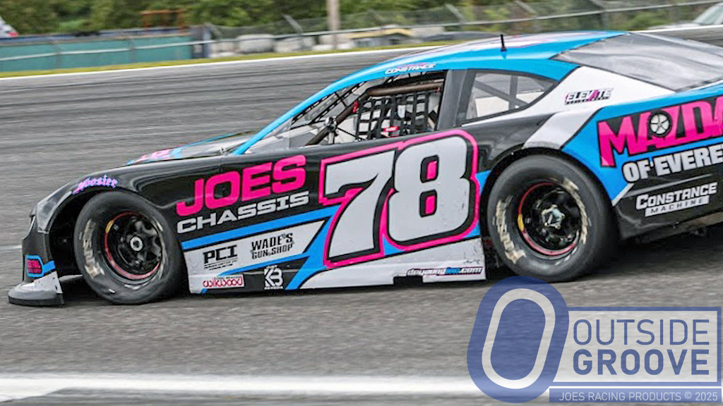 Joes Racing Products First Late Model Chassis Gets First Win