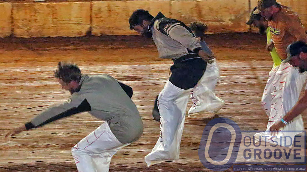 Thunder Mountain Speedway Uses Potato Sack Races for the Start