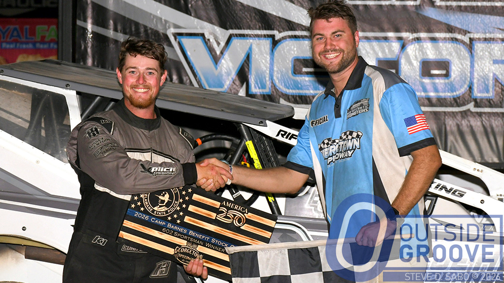 Evan Dennis: Flagger and College Friend Celebrates His First Win